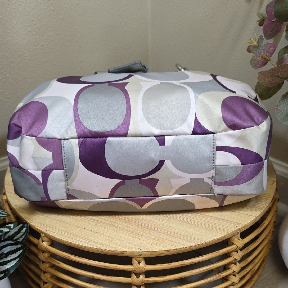 CoachβSoho Scarf Print Hobo and Wallet - Picture 7 of 15